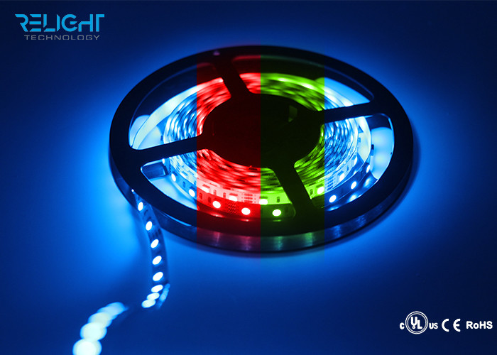 Color Chasing IP68 Smd5050 75LM/W Flexible LED Strip Lights