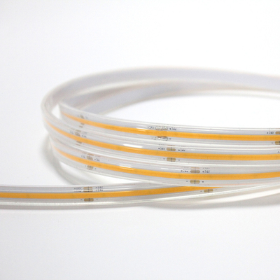 Seragam 480PCS Chip Fleksibel COB LED Strip DC24V 8W-15W 8mm Warna RGB
